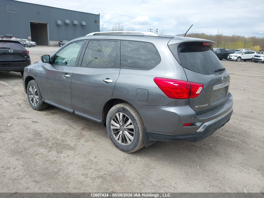 2018 Nissan Pathfinder 3.5 S/Sv/Sl/Platinum grey Lot 111012607424 Vin 5N1DR2MM3JC618103