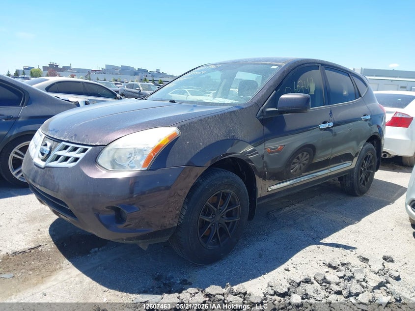 2011 Nissan Rogue, Front, IAAI, VIN JN8AS5MT6BW179424 — photo 2