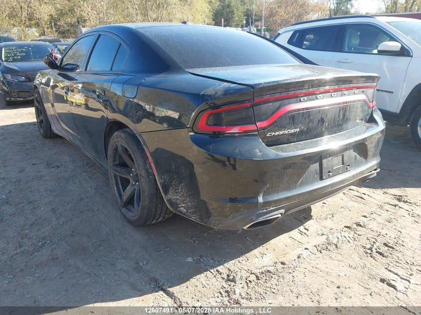 Vin: 2c3cdxhg9gh280510, lot: 3005565, dodge charger sxt 20163