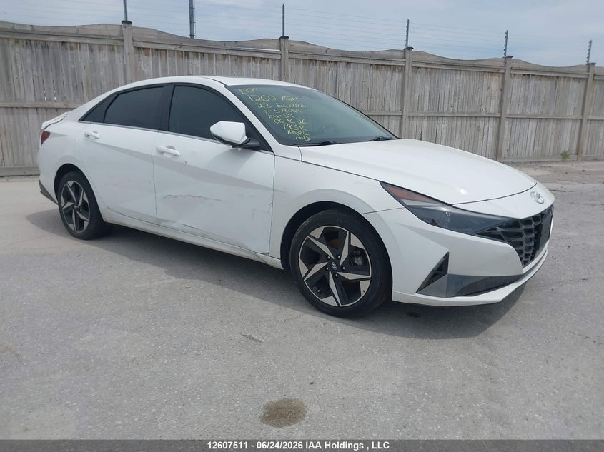 Vin: kmhln4ag8pu578069, lot: 3005585, hyundai elantra luxury ivt 2023 img_1