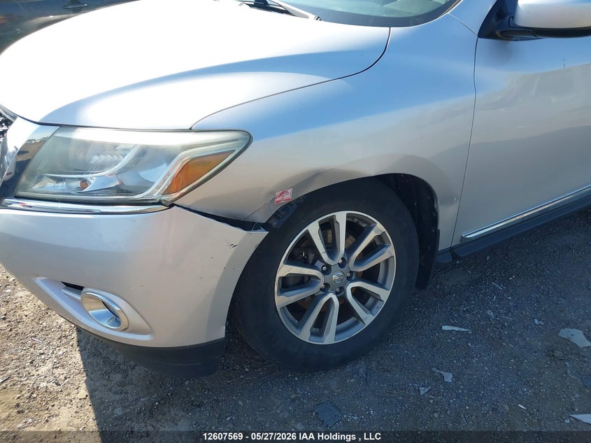 2014 Nissan Pathfinder S/Sl VIN: 5N1AR2MN6EC641067 Lot: 12607569