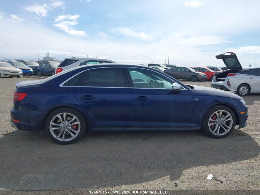 2018 Audi S4 3.0T Technik VIN: WAUC4AF42JA003332 Lot: 12607615