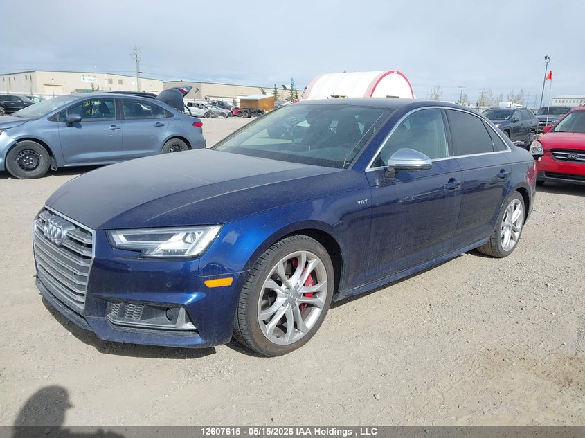 Vin: wauc4af42ja003332, lot: 3005703, audi s4 3.0t technik 20182