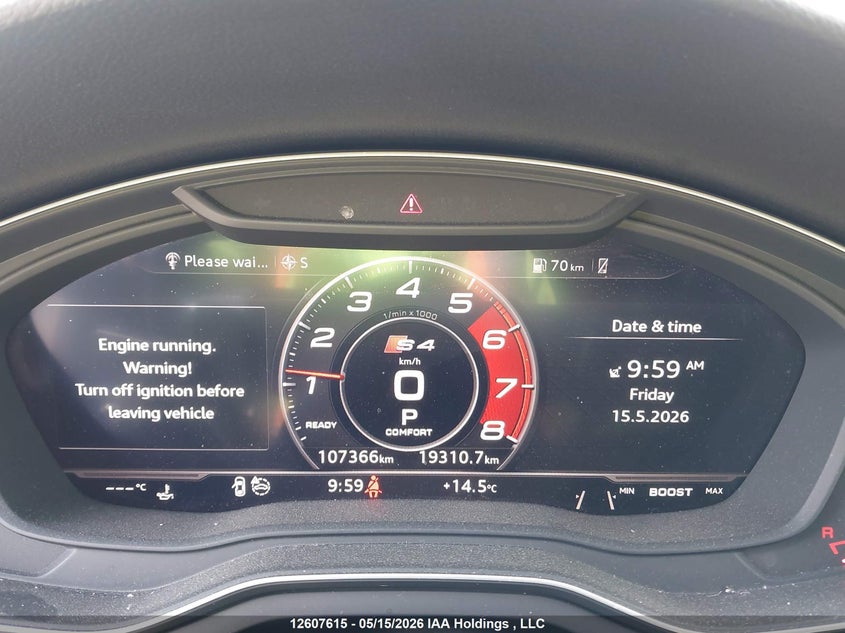 2018 Audi S4 3.0T Technik VIN: WAUC4AF42JA003332 Lot: 12607615