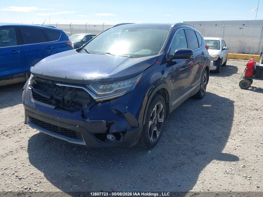 Vin: 2hkrw2h99jh136605, lot: 3005817, honda cr-v touring 20182
