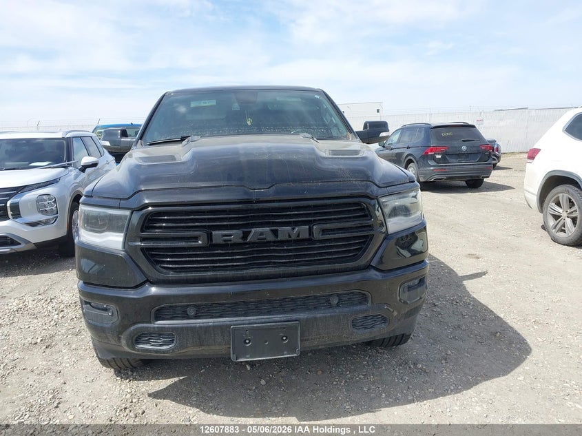 2020 Ram 1500 5.7 Ram Rebel black Lot 111012607883 Vin 1C6SRFLTXLN175572