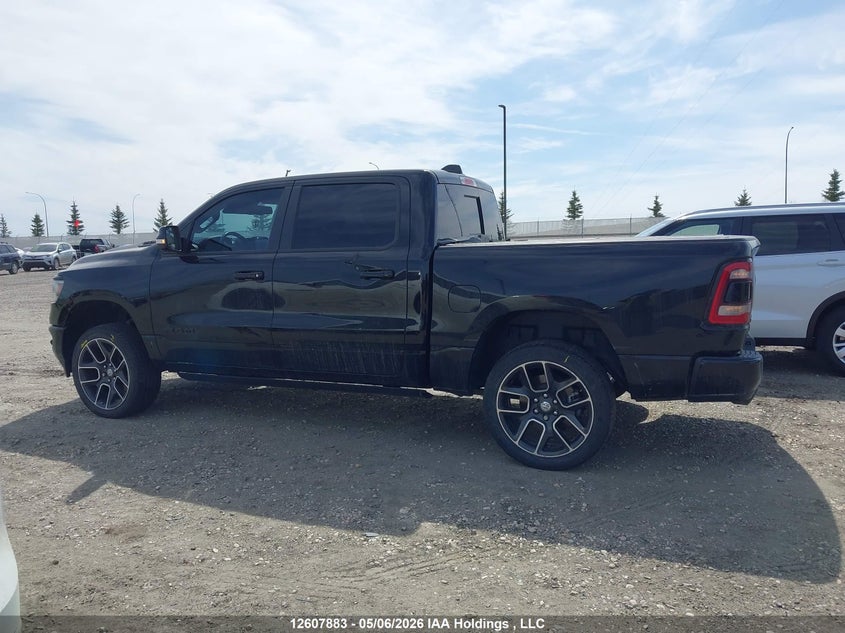 2020 Ram 1500 5.7 Ram Rebel black Lot 111012607883 Vin 1C6SRFLTXLN175572