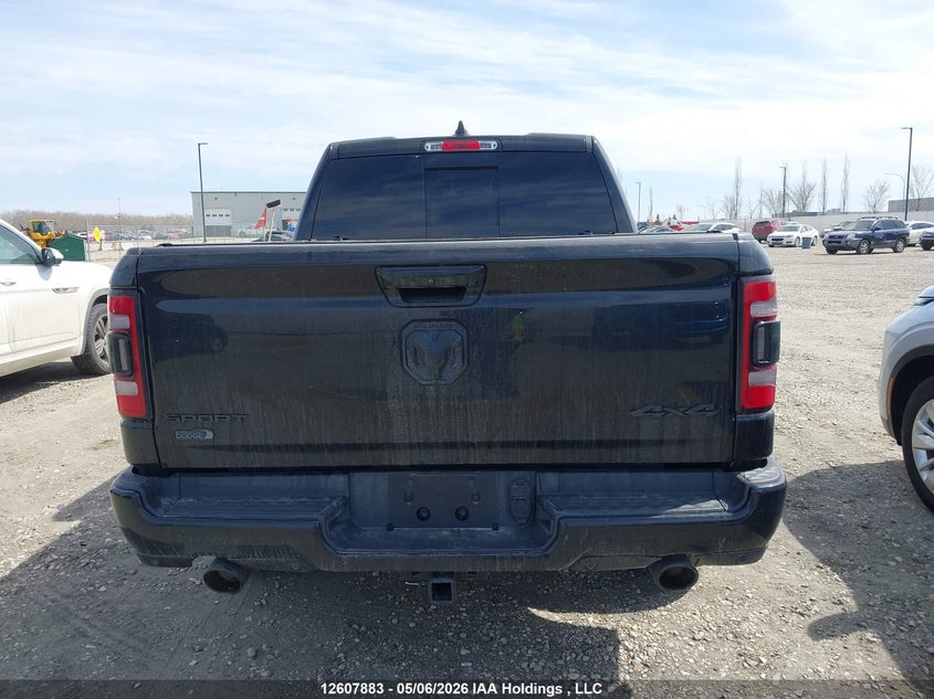 2020 Ram 1500 5.7 Ram Rebel black Lot 111012607883 Vin 1C6SRFLTXLN175572