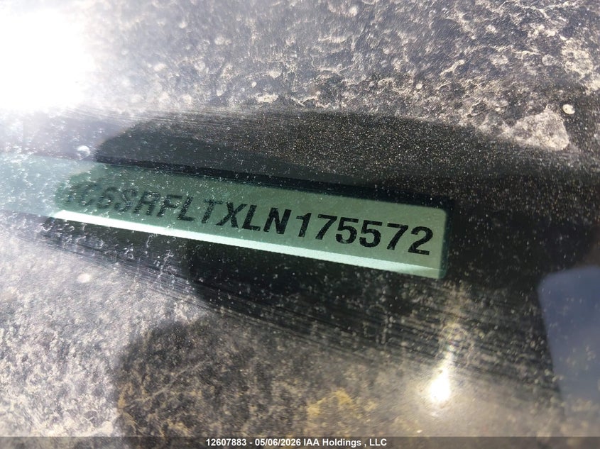 2020 Ram 1500 5.7 Ram Rebel black Lot 111012607883 Vin 1C6SRFLTXLN175572