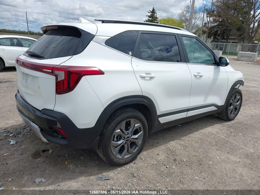 Vin: kndeucaa5s7760664, lot: 3006000, kia seltos ex 20254