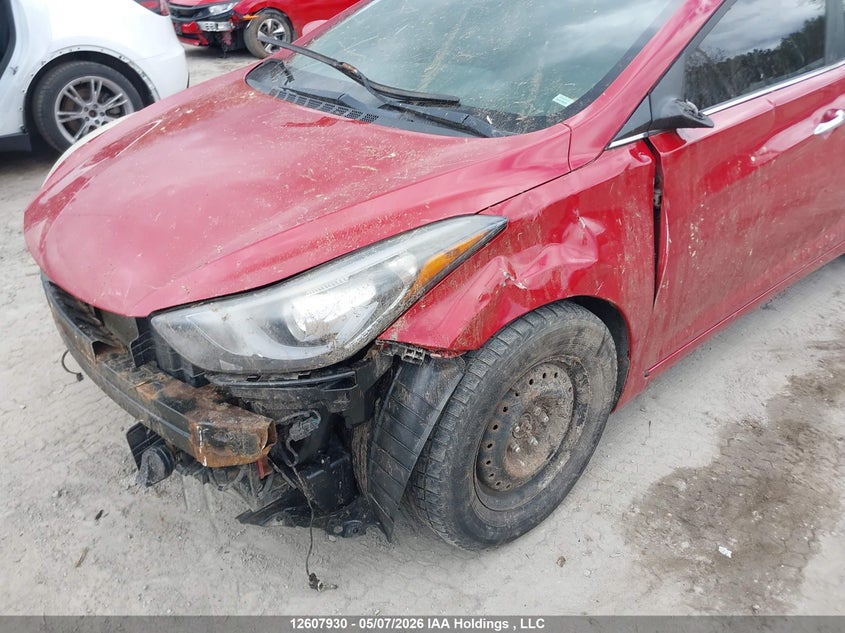 2014 Hyundai Elantra Se/Sport/Limited VIN: KMHDH4AH6EU139924 Lot: 12607930