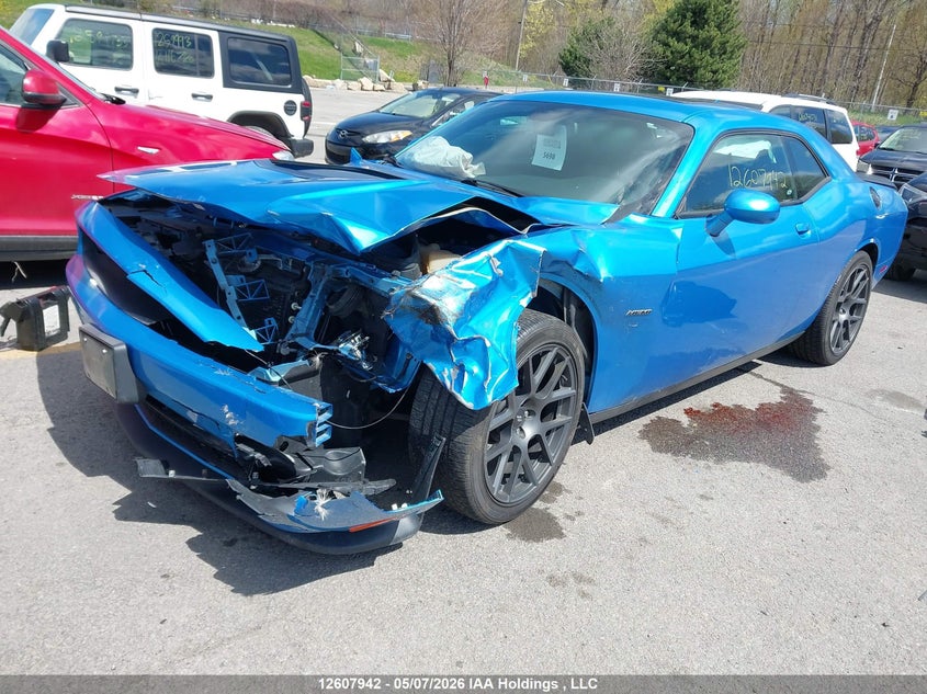 Vin: 2c3cdzbt1kh698912, lot: 3006059, dodge challenger r/t 20192