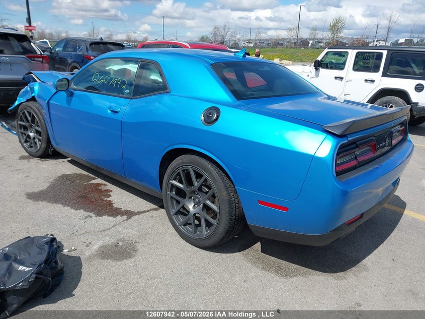 Vin: 2c3cdzbt1kh698912, lot: 3006059, dodge challenger r/t 20193