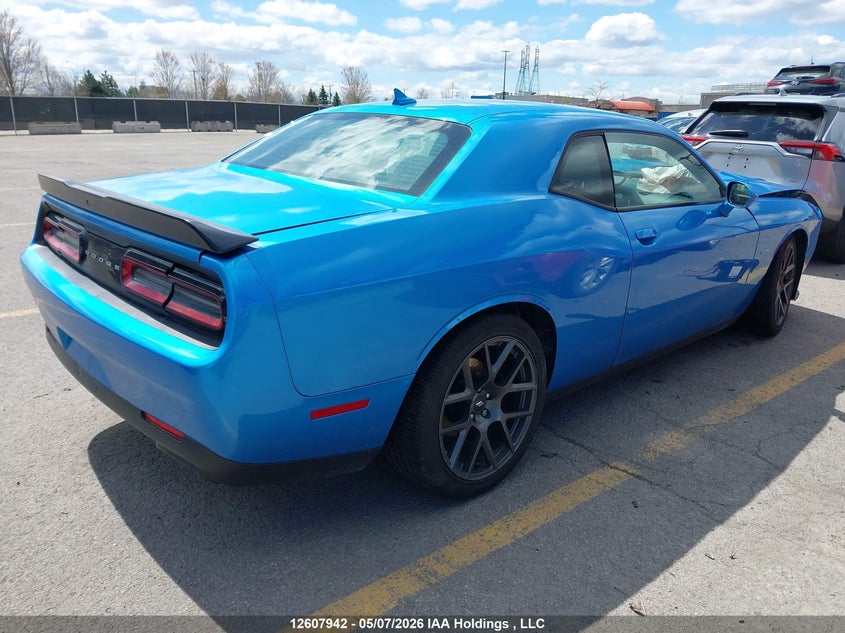 Vin: 2c3cdzbt1kh698912, lot: 3006059, dodge challenger r/t 20194