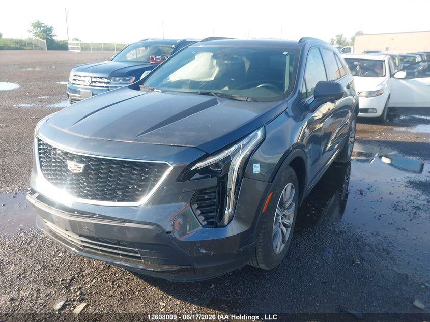 2019 Cadillac XT4, Front, IAAI, VIN 1GYFZFR47KF137259 — photo 2