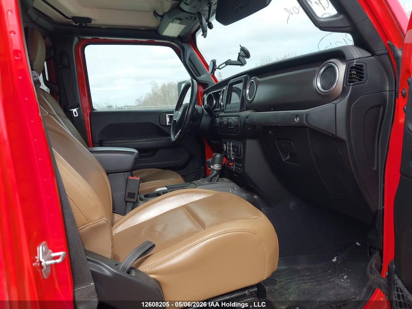 2020 Jeep Gladiator 3.6 Rubicon red Lot 111012608205 Vin 1C6JJTBGXLL131203