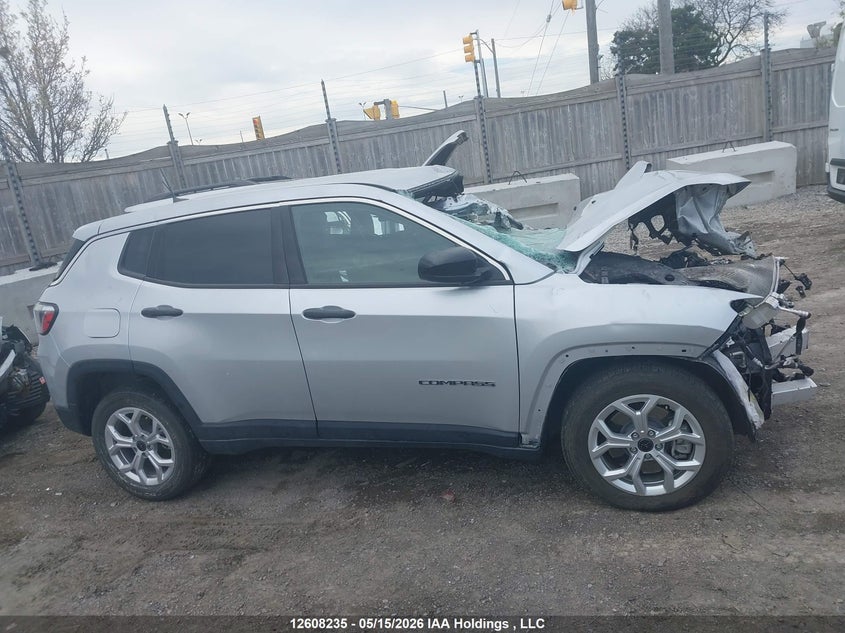 2025 Jeep Compass VIN: 3C4NJDAN3ST534328 Lot: 12608235