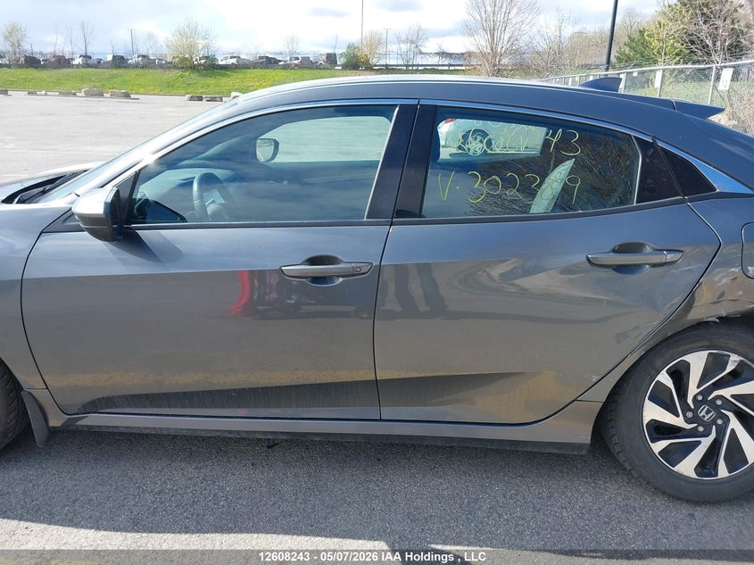 2017 HONDA CIVIC SEDAN 1.5L I-4 DI, DOHC, VVT, TURBO, 174HP