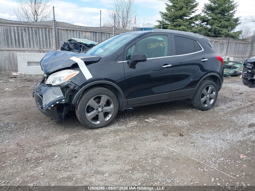 Vin: kl4cjesb7db199655, lot: 3006419, buick encore 20132
