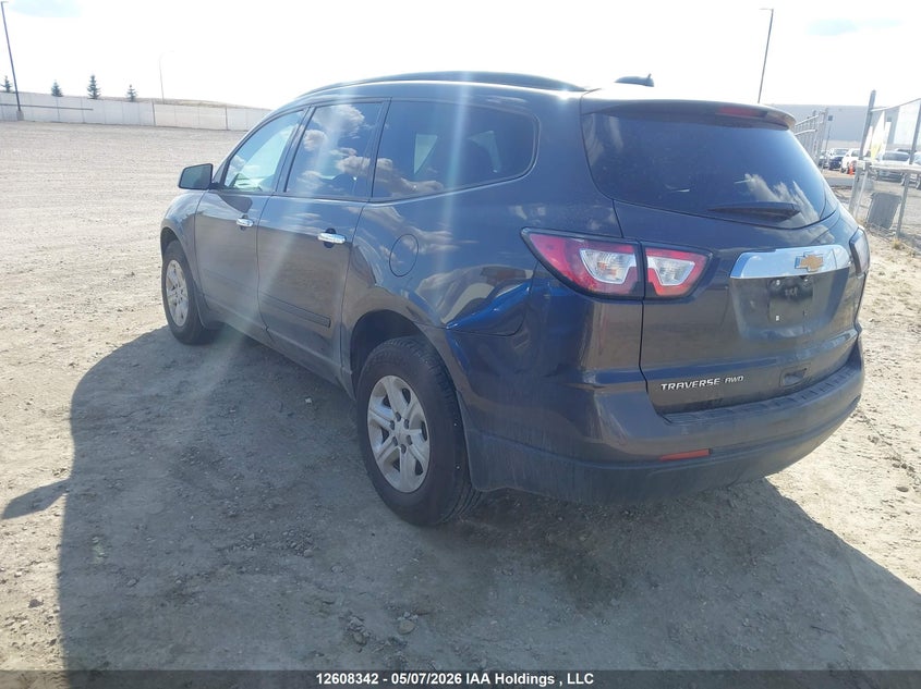 Vin: 1gnkvfed1hj328176, lot: 3006493, chevrolet traverse ls 20173
