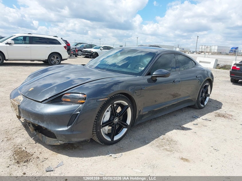 2020 Porsche Taycan, Front, IAAI, VIN WP0AB2Y11LSA53339 — photo 2
