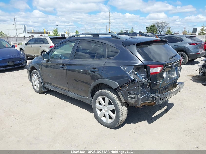 Vin: jf2gtabc3jh300008, lot: 3006541, subaru crosstrek touring 20183