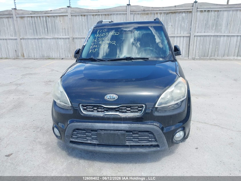 2012 Kia Soul 2.0L 2U/2.0L 4U/2.0L 4U Burner/2.0L 4U Luxury/2.0L 4U Retro VIN: KNDJT2A66C7400442 Lot: 12608402