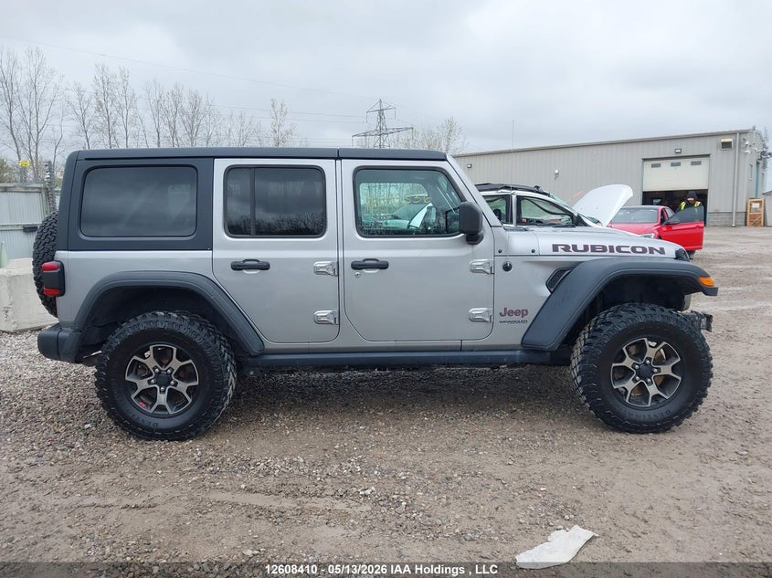 2018 Jeep Wrangler Unlimited Rubicon VIN: 1C4HJXFGXJW104393 Lot: 12608410