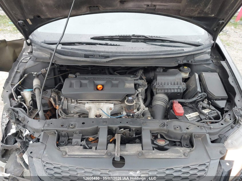 2012 HONDA CIVIC SEDAN 1.8L I-4 VVT, 140HP