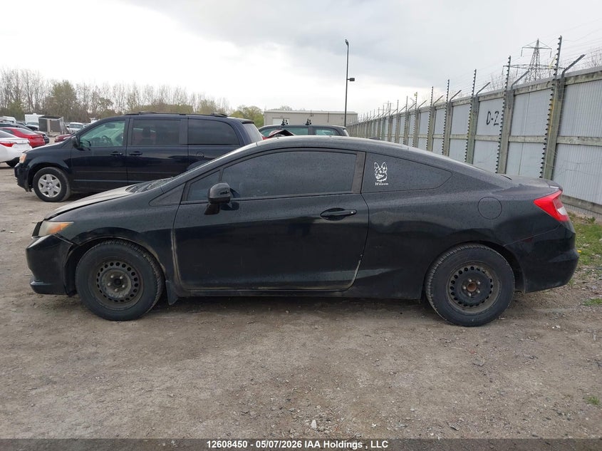 2012 HONDA CIVIC SEDAN 1.8L I-4 VVT, 140HP