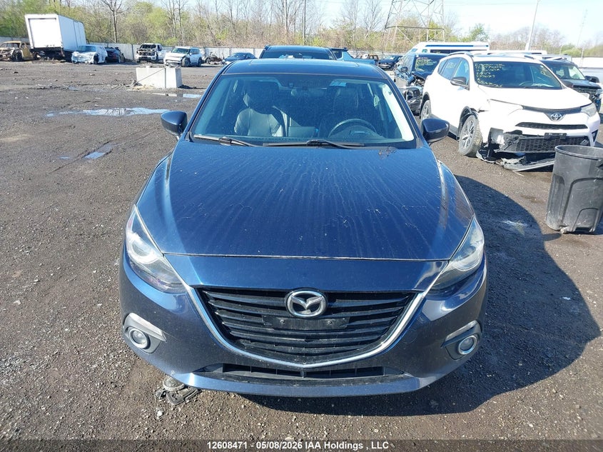 2016 Mazda 3 Touring VIN: JM1BM1M33G1316617 Lot: 12608471
