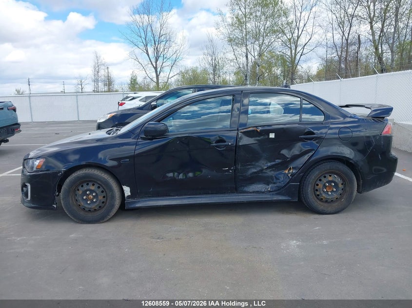 2017 Mitsubishi Lancer Es VIN: JA32U2FU8HU605860 Lot: 12608559