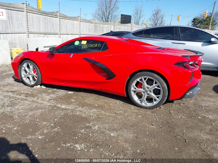 Vin: 1g1yc3d41p5142243, lot: 3006761, chevrolet corvette stingray 3lt 20233