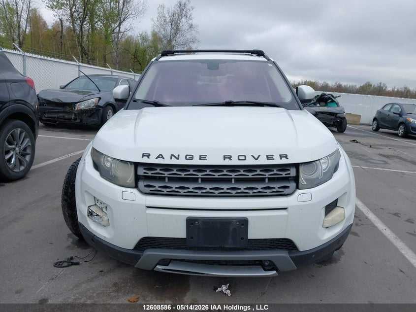 2012 Land Rover Range Rover Evoque Pure Plus VIN: SALVP2BG0CH691245 Lot: 12608586