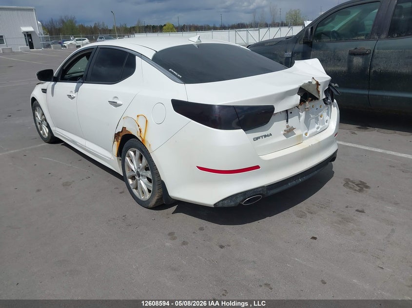 Vin: knagn4a73e5498771, lot: 3006775, kia optima ex/ex luxury 20143