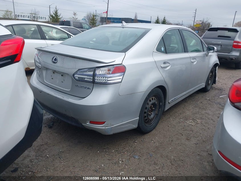 Vin: jthbb1ba0a2006514, lot: 3006779, lexus hs 250h 20104