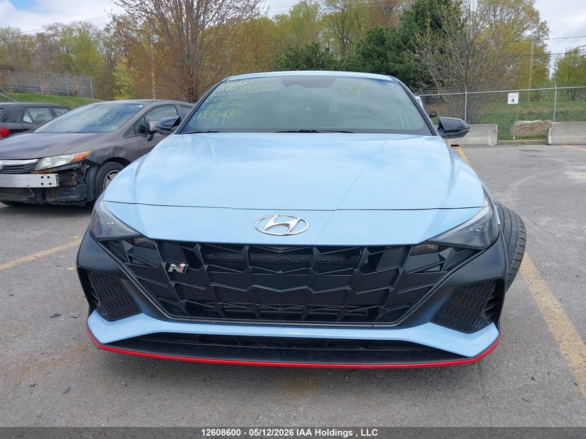 2023 Hyundai Elantra N VIN: KMHLW4AKXPU017101 Lot: 12608600