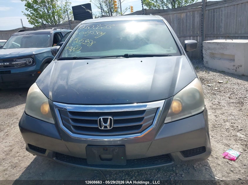 2010 Honda Odyssey Ex-L/Touring VIN: 5FNRL3H68AB505358 Lot: 12608663