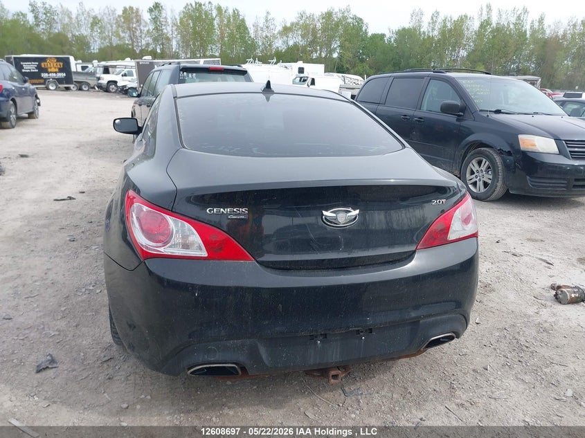 2011 Hyundai Genesis Coupe 2.0T VIN: KMHHT6KDXBU060288 Lot: 12608697