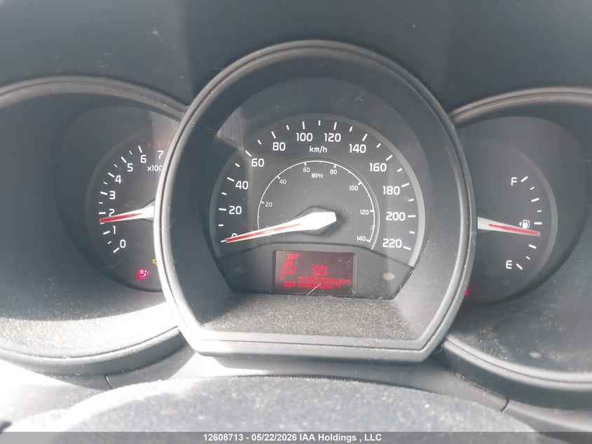 2013 Kia Rio Lx VIN: KNADM4A3XD6104677 Lot: 12608713
