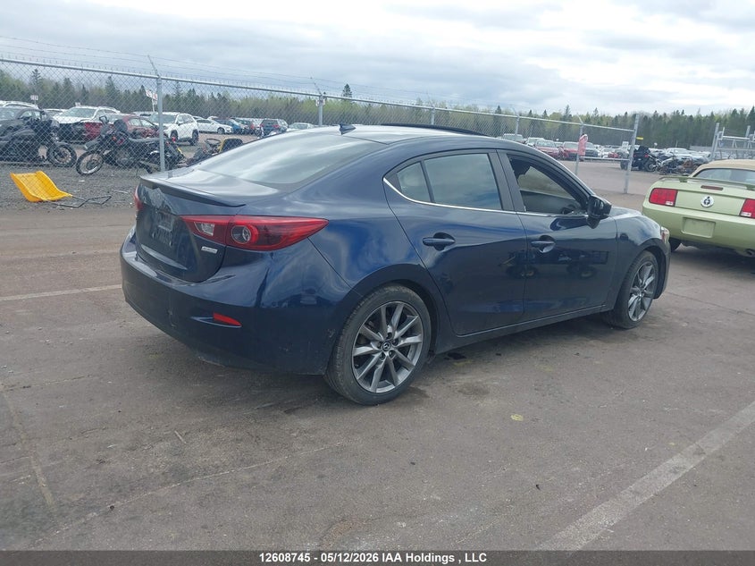 Vin: jm1bn1w37j1170336, lot: 3006952, mazda 3 grand touring 20184