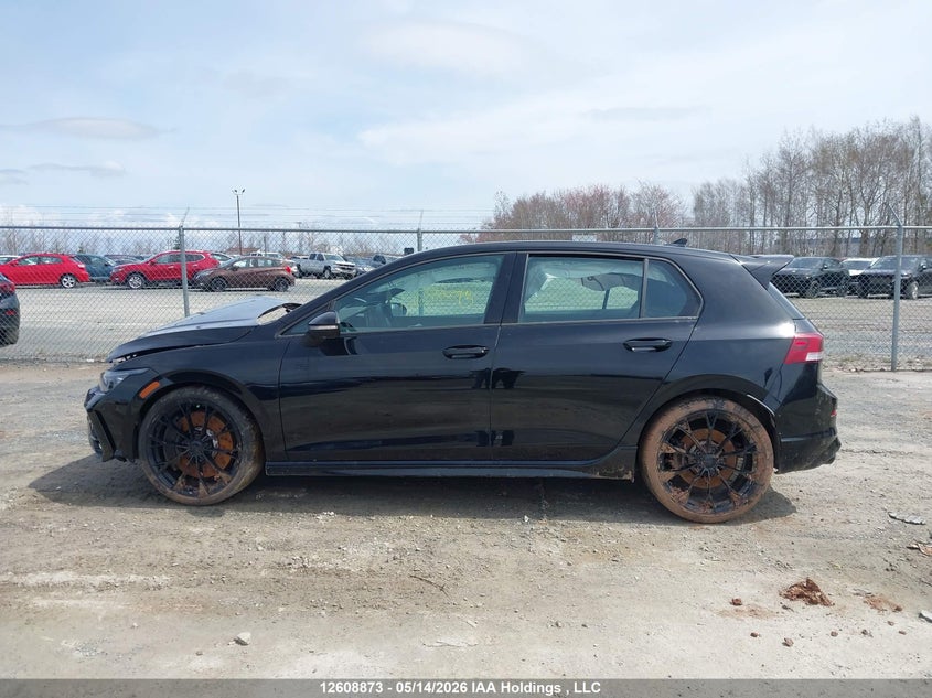2025 Volkswagen Golf R Black Edition VIN: WVWKB7CD8SW254856 Lot: 12608873
