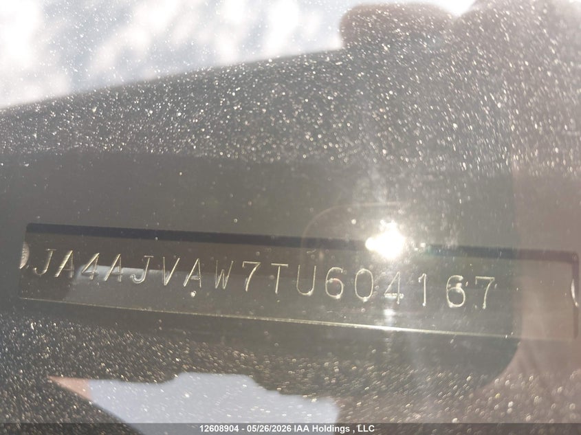 2026 Mitsubishi Rvr VIN: JA4AJVAW7TU604167 Lot: 12608904