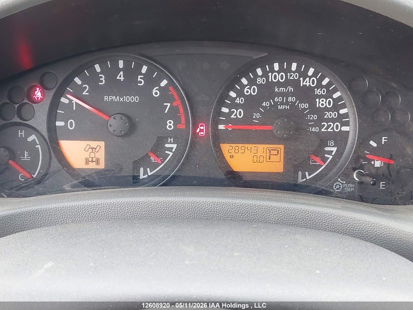 2015 NISSAN XTERRA SPORT UTILITY VEHICLE 4.0L V-6 DOHC, VVT, 261HP