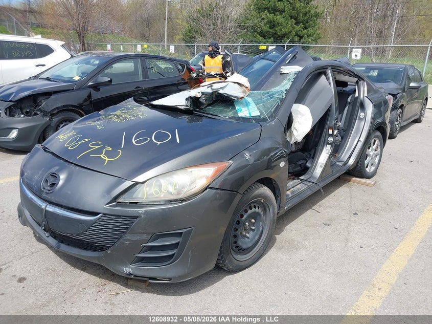 Vin: jm1bl1sf5a1190560, lot: 3007157, mazda mazda3 20102