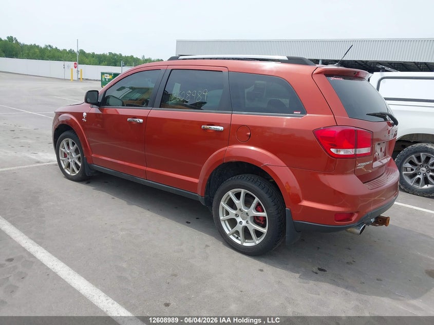 2014 Dodge Journey 3.6 orange Lot 111012608989 Vin 3C4PDDFG2ET166819