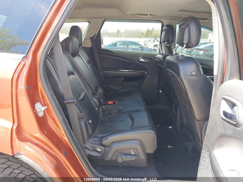 2014 Dodge Journey 3.6 orange Lot 111012608989 Vin 3C4PDDFG2ET166819