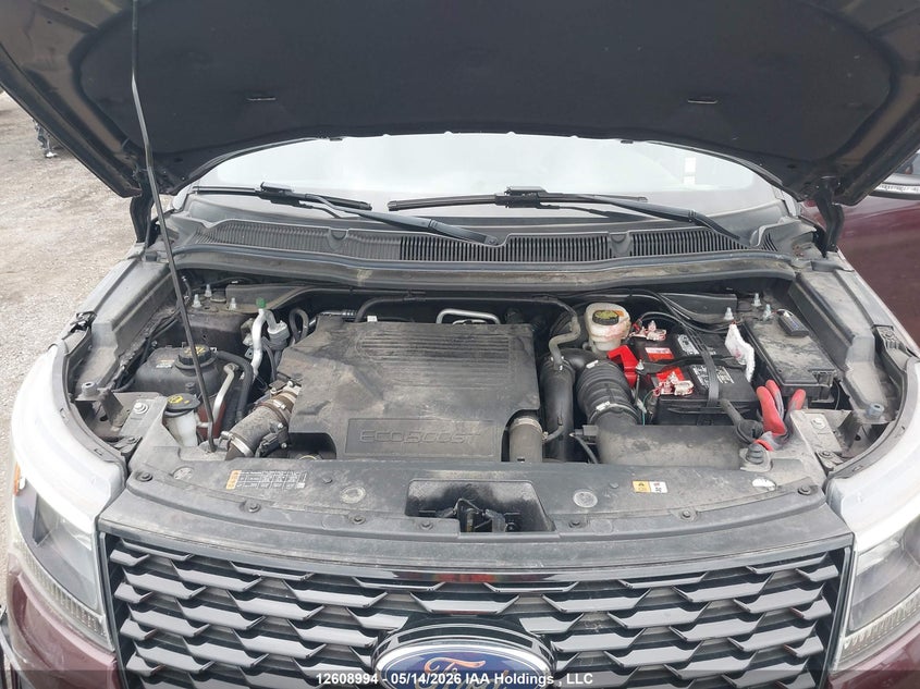 2018 FORD EXPLORER SPORT SPORT UTILITY VEHICLE 3.5L V-6 DI, DOHC, VVT, TURBO, 365HP