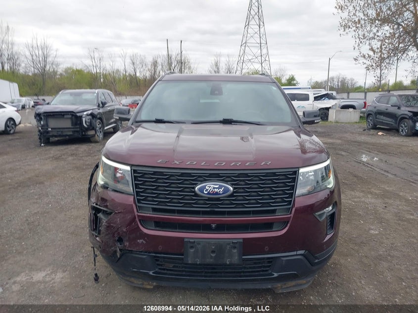 2018 FORD EXPLORER SPORT SPORT UTILITY VEHICLE 3.5L V-6 DI, DOHC, VVT, TURBO, 365HP