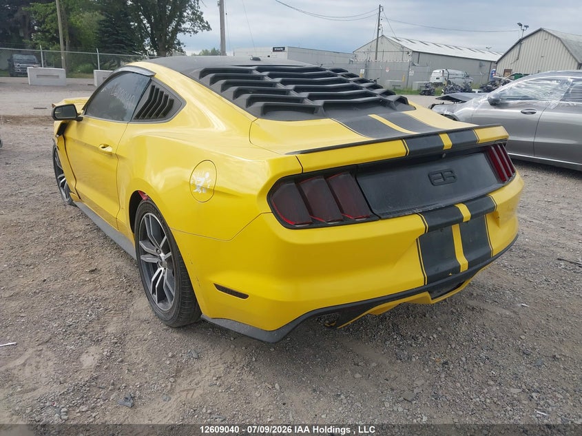 Vin: 1fa6p8th2g5248971, lot: 3007292, ford mustang ecoboost premium 20163